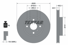 2x Bremsscheibe Vorderachse für DAIHATSU TOYOTA CHARADE VIII YARIS