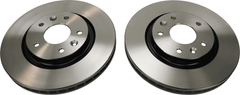 2x Bremsscheibe Vorderachse für NISSAN RENAULT LEAF QASHQAI II SUV X-TRAIL III