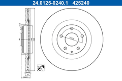2x Bremsscheibe Vorderachse für MAZDA MX-30