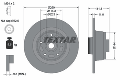 2x Bremsscheibe Hinterachse für RENAULT MEGANE IV Schrägheck