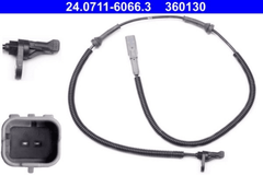 ABS Sensor Raddrehzahl Hinterachse für CITROËN FIAT LANCIA PEUGEOT C8 Van ULYSSE