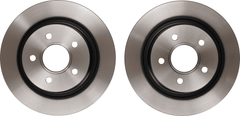 2x Bremsscheibe Hinterachse für FORD TRANSIT CONNECT TOURNEO
