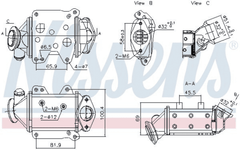 Kühler Abgasrückführung für ALFA ROMEO FIAT OPEL MITO 500L 500X FIORINO