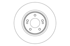 2x Bremsscheibe Vorderachse für HYUNDAI SONATA VIII