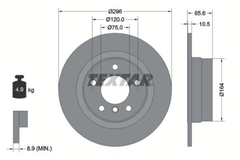 2x Bremsscheibe Hinterachse für BMW 1 3 Coupe