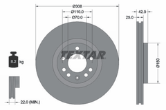 2x Bremsscheibe Vorderachse für OPEL SAAB ADAM ASTRA G Caravan CC Coupe