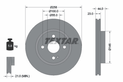 2x Bremsscheibe Vorderachse für FORD MAZDA FIESTA VI 2
