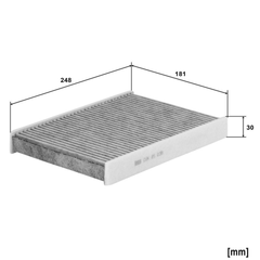 Filter Innenraumluft für TOYOTA LAND CRUISER PRADO