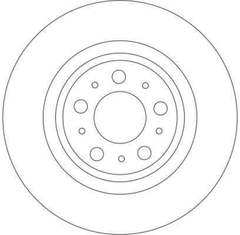 2x Bremsscheibe Hinterachse für VOLVO XC90 I
