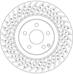 2x Bremsscheibe Vorderachse für MERCEDES-BENZ E-KLASSE T-Model SL