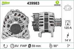 Lichtmaschine Generator für RENAULT DACIA CAPTUR I CLIO IV Grandtour DUSTER