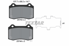 Bremsbelagsatz Scheibenbremse Hinterachse für HYUNDAI JEEP TESLA GENESIS Coupe