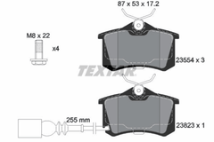 Bremsbelagsatz Scheibenbremse Hinterachse für SEAT VW IBIZA III LUPO I POLO