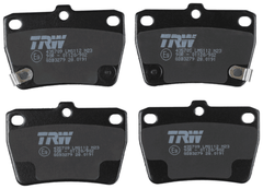 Bremsbelagsatz Scheibenbremse Hinterachse für TOYOTA RAV 4 II