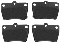 Bremsbelagsatz Scheibenbremse Hinterachse für TOYOTA RAV 4 II