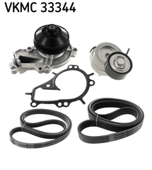 Wasserpumpe + Keilrippenriemensatz für CITROËN OPEL PEUGEOT TOYOTA DS BERLINGO