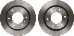 2x Bremsscheibe Vorderachse für MITSUBISHI FIAT L200 / TRITON