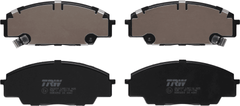 Bremsbelagsatz Scheibenbremse Vorderachse für HONDA CIVIC VII Hatchback VIII