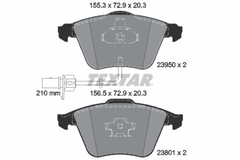 Bremsbelagsatz Scheibenbremse Vorderachse für AUDI A4 B6 Avant Cabriolet B7 A6