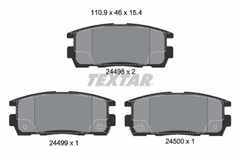 Bremsbelagsatz Scheibenbremse Hinterachse für OPEL CHEVROLET ANTARA A CAPTIVA