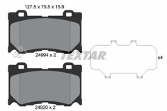 Bremsbelagsatz Scheibenbremse Vorderachse für NISSAN INFINITI 370Z Coupe