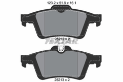 Bremsbelagsatz Scheibenbremse Hinterachse für FORD MAZDA VOLVO C-MAX II FOCUS