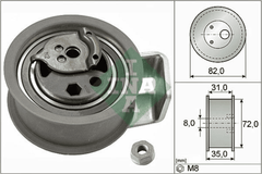 Spannrolle Zahnriemen für AUDI FORD SEAT SKODA VW A2 A3 A4 B5 Avant B6 A6 C5