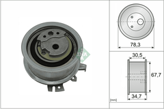 Spannrolle Zahnriemen für AUDI FORD SEAT SKODA VW A2 A3 Sportback Cabriolet A4