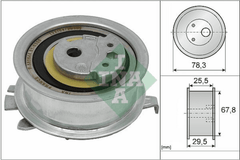 Spannrolle Zahnriemen für AUDI SEAT SKODA VW A1 Sportback A3 Cabriolet A4
