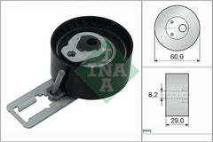 Spannrolle Zahnriemen für CITROËN FIAT FORD MAZDA MITSUBISHI PEUGEOT TOYOTA