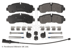Bremsbelagsatz Scheibenbremse Hinterachse für FORD TRANSIT V363 Kasten