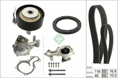 Wasserpumpe + Zahnriemensatz für FORD C-MAX II ECOSPORT FIESTA VI VII FOCUS III