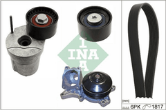 Wasserpumpe + Keilrippenriemensatz für BMW 1 Coupe Cabriolet 3 Touring X1