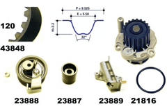 Wasserpumpe + Zahnriemensatz für AUDI FORD SEAT SKODA VW A3 A4 B5 Avant B6 A6 C5