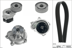 Wasserpumpe + Keilrippenriemensatz für OPEL ASTRA H Caravan GTC Stufenheck