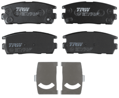 Bremsbelagsatz Scheibenbremse Hinterachse für CHEVROLET OPEL SUZUKI CAPTIVA Van