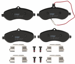 Bremsbelagsatz Scheibenbremse Vorderachse für CITROËN FIAT PEUGEOT TOYOTA JUMPY