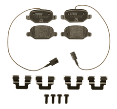 Bremsbelagsatz Scheibenbremse Hinterachse für ABARTH FIAT 500 / 595 695 500C