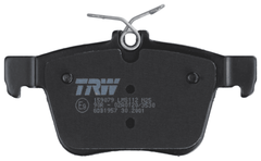 Bremsbelagsatz Scheibenbremse Hinterachse für VW AUDI SEAT SKODA CUPRA GOLF VII
