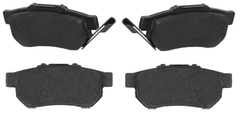 Bremsbelagsatz Scheibenbremse Hinterachse für HONDA JAZZ II CIVIC V Hatchback