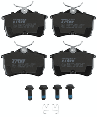 Bremsbelagsatz Scheibenbremse Hinterachse für HONDA ACCORD VI Hatchback VII