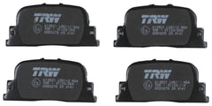 Bremsbelagsatz Scheibenbremse Hinterachse für TOYOTA CAMRY PRIUS Liftback
