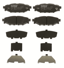 Bremsbelagsatz Scheibenbremse Hinterachse für SUBARU TOYOTA FORESTER IMPREZA