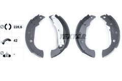 Bremsbackensatz Hinterachse für CITROËN PEUGEOT XSARA Break Coupe ZX