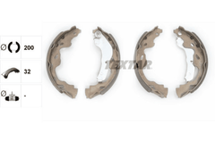 Bremsbackensatz Hinterachse für CITROËN OPEL PEUGEOT SUZUKI TOYOTA GERMAN E