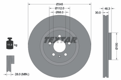 2x Bremsscheibe Vorderachse für AUDI A4 B6 Avant Cabriolet B7