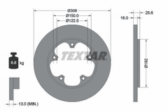 2x Bremsscheibe Hinterachse für FORD TRANSIT Bus V363 Kasten