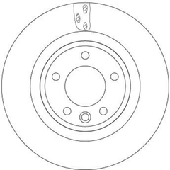 2x Bremsscheibe Hinterachse für LAND ROVER DISCOVERY V RANGE IV SPORT II VAN