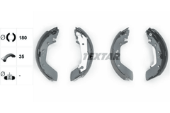 Bremsbackensatz Hinterachse für HYUNDAI ACCENT II Stufenheck