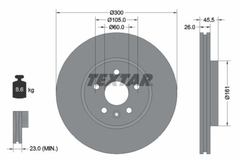 2x Bremsscheibe Vorderachse für OPEL CHEVROLET MOKKA / X TRAX
